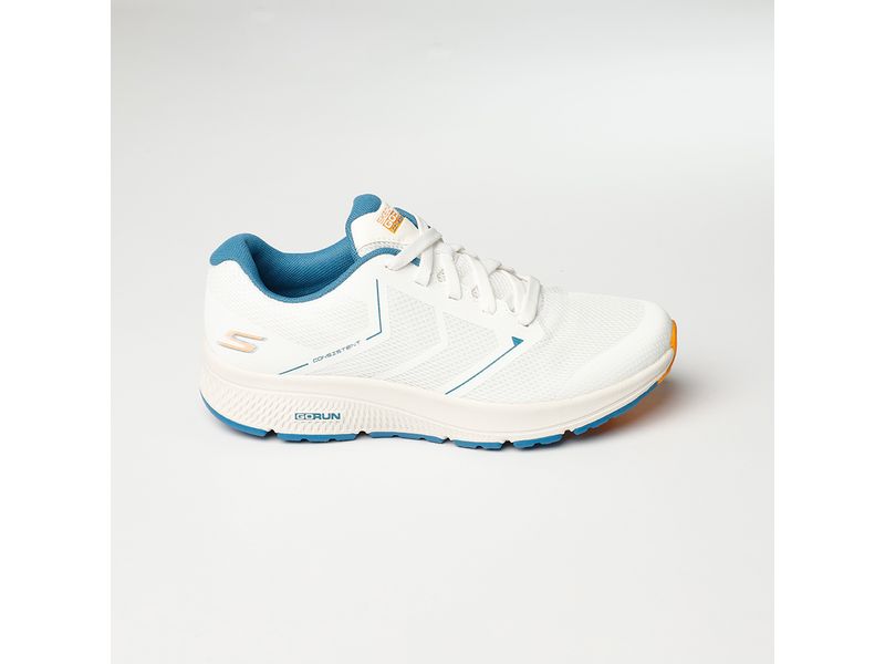 Tenis skechers shop hombre blanco