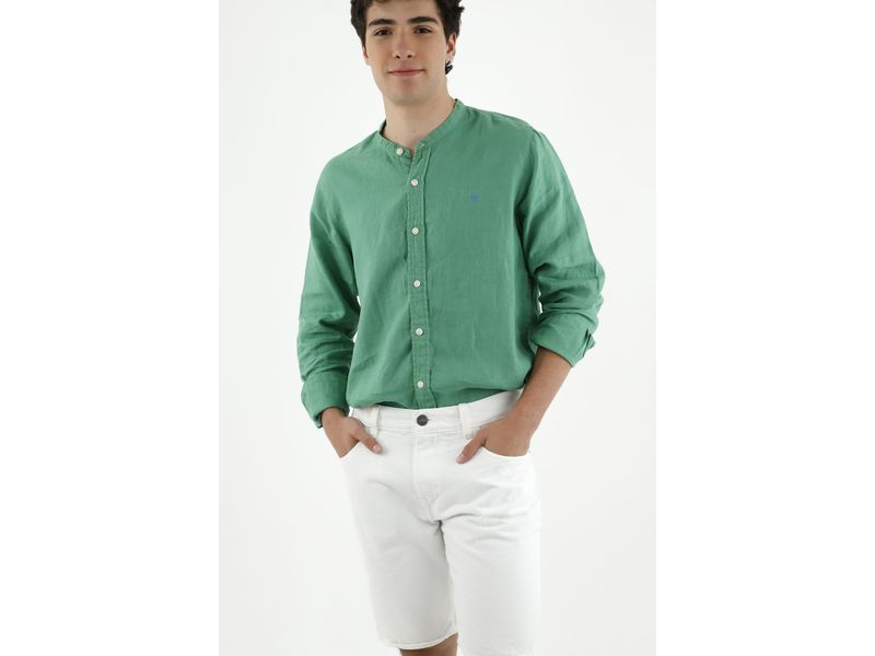 Bermuda blanca para online hombre