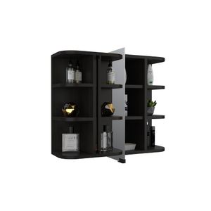 Gabinete Superior para Baño Naviera Bertolini Color Wengue
