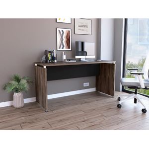 Mesa escritorio Home Office M150 RTA Wengue + Coñac