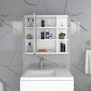 Gabinete Superior para Baño Naviera Bertolini Color Blanco