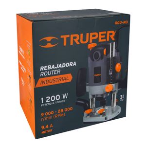 Ruteadora Truper Industrial  1200 W  1 3/4 Hp