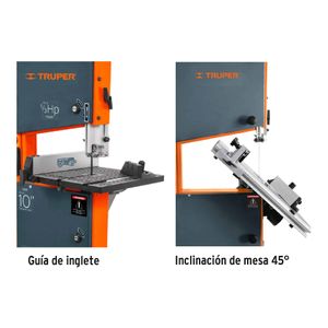 Sierra Cinta Piso Capacidad De 10" de Truper