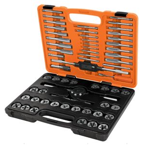Juego de Machuelos y Tarrajas 60 Pzas Truper