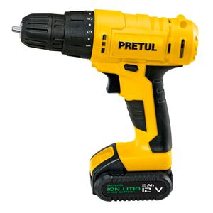 Taladro Inalámbrico 3/8" 12V Pretul Tali-12P