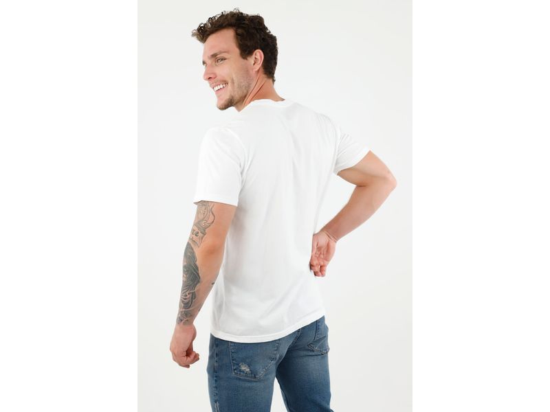 Camiseta con frase blanca hombre me vale grey missionscript