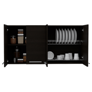 Gabinete Superior Frello, Wengue, con Cuatro Puertas Batientes  ZF